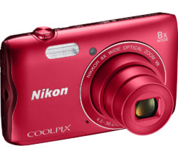 NIKON  COOLPIX A300 Compact Camera - Red